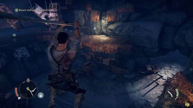 By using the rope you will reach further platforms. - Magnum Opus | Story missions - Story missions - Mad Max Game Guide