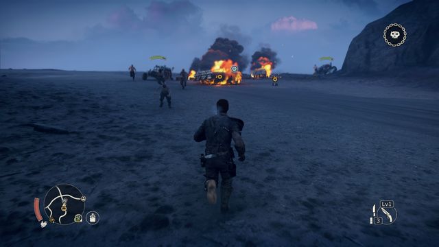 In the next one you will face few enemies. - Ashes to Ashes | Wasteland missions - Wasteland missions - Mad Max Game Guide