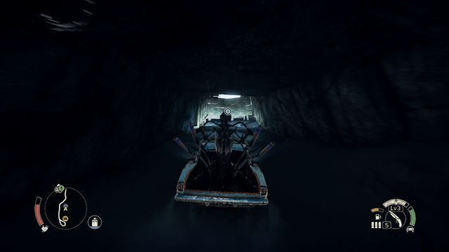 Accelerate before the obstacles to easily destroy them. - Ghosts of the Past | Wasteland missions - Wasteland missions - Mad Max Game Guide