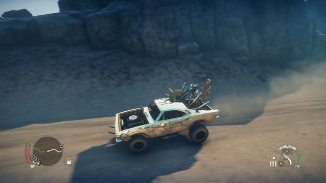 Drive the vehicle to the stronghold and it will be unlocked in your collection. - Ghosts of the Past | Wasteland missions - Wasteland missions - Mad Max Game Guide