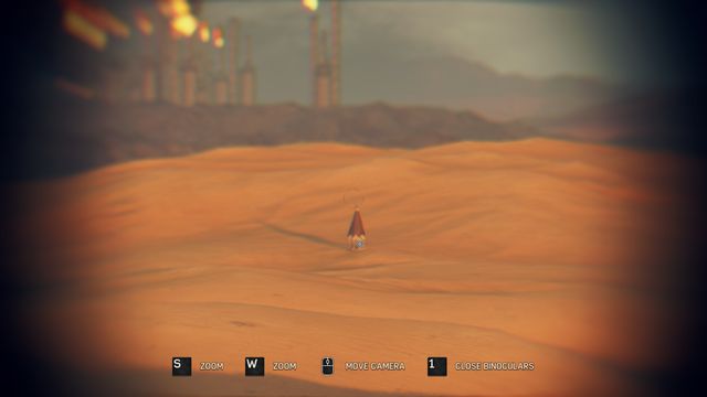 Use the binoculars to find the entrance to the church. - Our Daily Bread | Wasteland missions - Wasteland missions - Mad Max Game Guide