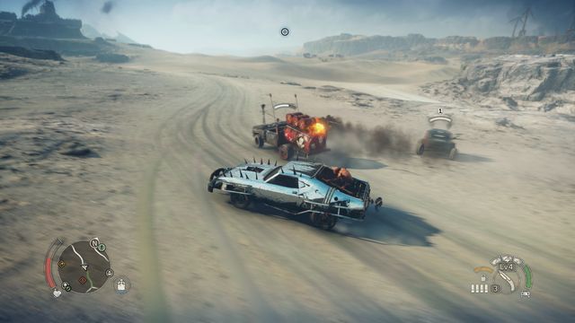 Unarmored trucks are easy target. - Beat to Quarters | Wasteland missions - Wasteland missions - Mad Max Game Guide
