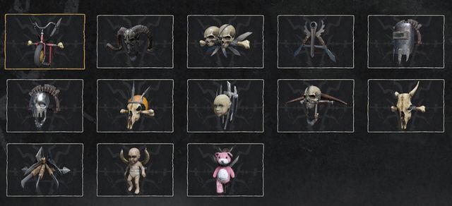 A full set of Hood Ornaments. - Hood ornaments | Collectibles - Collectibles - Mad Max Game Guide