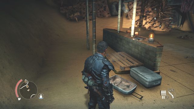 #8 - one of the Scavenging locations (point 1 - History relics - The Dunes Region | Collectibles - Collectibles - Mad Max Game Guide