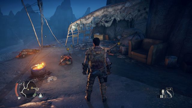 #13 - one of the Scavenging locations (point 1 - History relics - Gutgashs Territory | Collectibles - Collectibles - Mad Max Game Guide