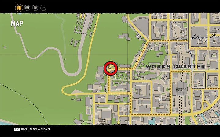 The mission starts in the tram depot shown in the above images, located in the western part of the Works Quarter - Mafia Definitive Edition: Alien Infiltration - Free raid - Mafia Definitive Edition Guide, Walkthrough