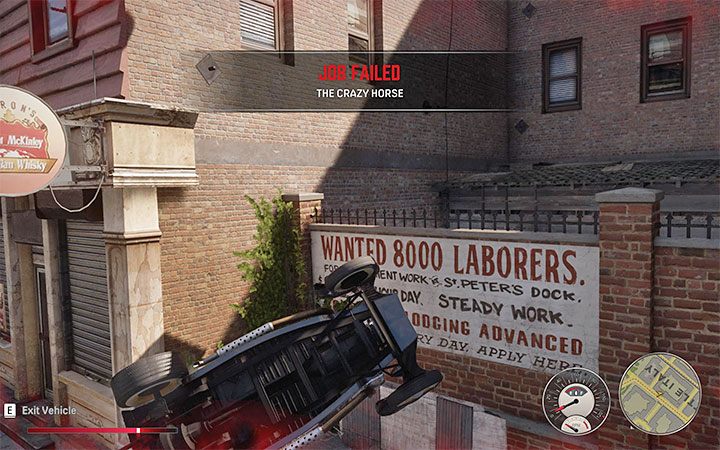 Your task is to drive Crazy Horse to Holbrook in less than 3 minutes and 30 seconds - Mafia Definitive Edition: Crazy Horse vehicle - how to find, unlock it? - FAQ - Mafia Definitive Edition Guide, Walkthrough