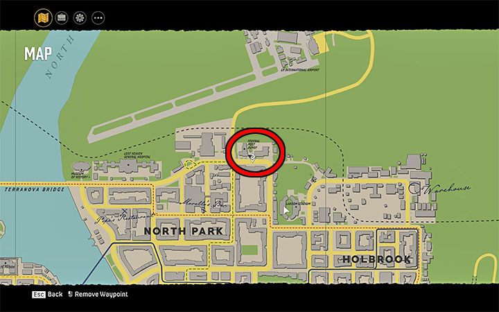 You can find the armored vehicle in the location shown in the picture above - this is the Federal Post Depot building located at the northern end of the North Park district of Lost Heaven - Mafia Definitive Edition: Armoured vehicle - is it available to steal? - FAQ - Mafia Definitive Edition Guide, Walkthrough