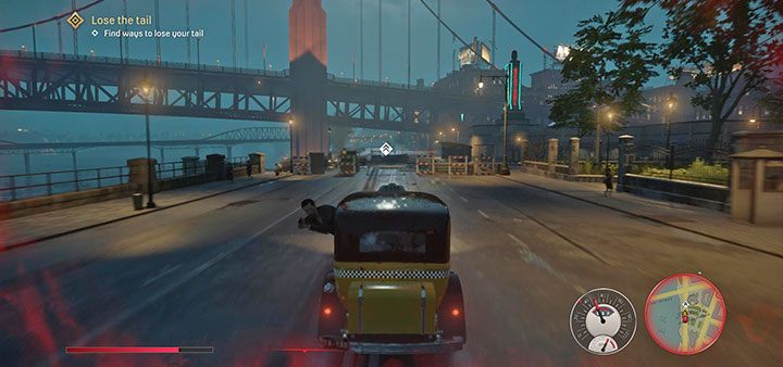 Locations marked with arrows will help you lose your chase - Mafia Definitive Edition: An Offer You Cant Refuse - walkthrough - Walkthrough - Mafia Definitive Edition Guide, Walkthrough