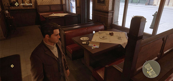 The stage will begin after watching a meeting with Don Salieri - Mafia Definitive Edition: Molotov Party - walkthrough - Walkthrough - Mafia Definitive Edition Guide, Walkthrough