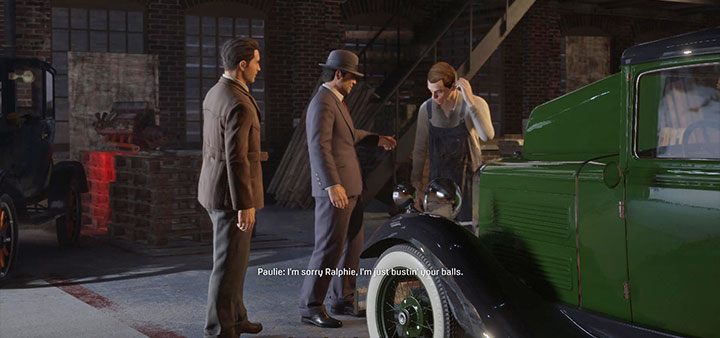 You need to meet another person, Ralphie - Mafia Definitive Edition: Molotov Party - walkthrough - Walkthrough - Mafia Definitive Edition Guide, Walkthrough