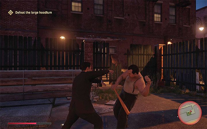 Start by attacking the bandit that stands in front of Sarah - Mafia Definitive Edition: Sarah - walkthrough - Walkthrough - Mafia Definitive Edition Guide, Walkthrough