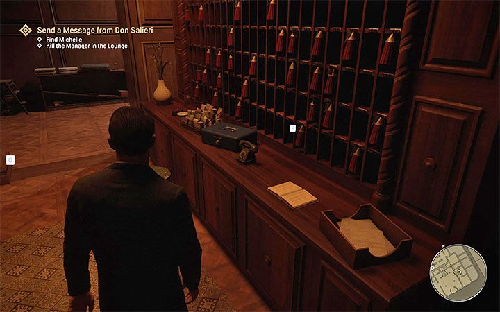 After you enter the hotel, you will receive two mission objectives - Mafia Definitive Edition: The Saint and the Sinner - walkthrough - Walkthrough - Mafia Definitive Edition Guide, Walkthrough