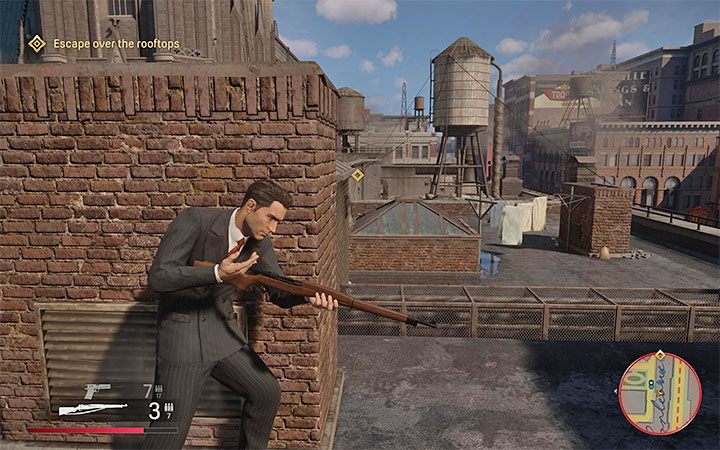 Start your journey on the rooftops - Mafia Definitive Edition: The Saint and the Sinner - walkthrough - Walkthrough - Mafia Definitive Edition Guide, Walkthrough