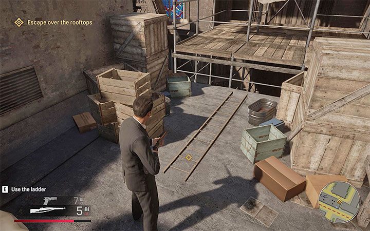 Ultimately, you have to reach the area shown in the attached picture - Mafia Definitive Edition: The Saint and the Sinner - walkthrough - Walkthrough - Mafia Definitive Edition Guide, Walkthrough