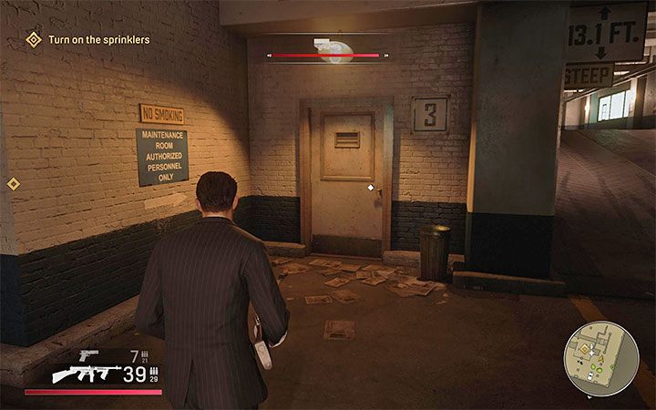 On one of the lower levels, an explosion will occur - Mafia Definitive Edition: Great Deal - walkthrough - Walkthrough - Mafia Definitive Edition Guide, Walkthrough