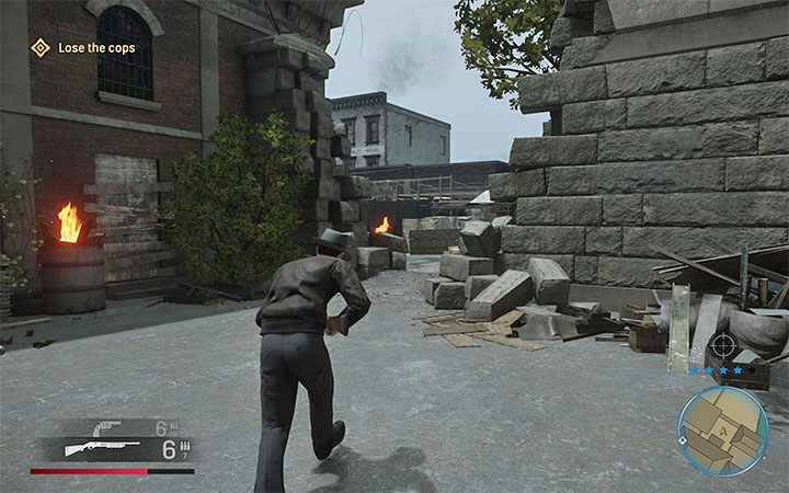 Once you get out of the sewers, don't rush to get out of the prison area – there may be some police officers in the area - Mafia Definitive Edition: Election Campaign - walkthrough - Walkthrough - Mafia Definitive Edition Guide, Walkthrough