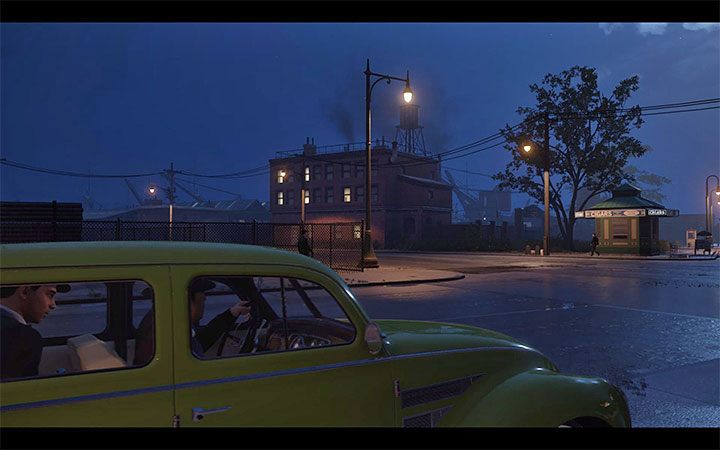 Before following the main objective, you can optionally visit Vincenzo and use the armory - Mafia Definitive Edition: Just for Relaxation - walkthrough - Walkthrough - Mafia Definitive Edition Guide, Walkthrough