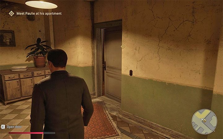 Paulie's apartment is located in the Little Italy district - Mafia Definitive Edition: The Death of Art - walkthrough - Walkthrough - Mafia Definitive Edition Guide, Walkthrough