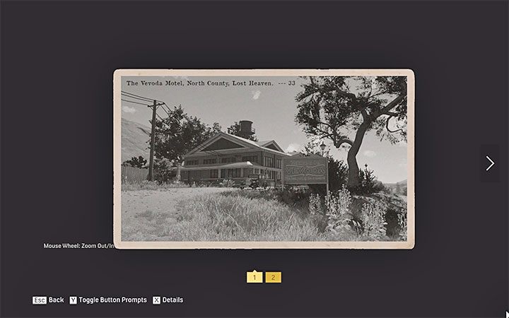 From the postcard associated with the hidden car, you'll learn that you have to find the Vevoda Motel in the North County, which is a rural area north of the City of Lost Heaven - Mafia Definitive Edition: Disorder - hidden car, where to find - Cars - Mafia Definitive Edition Guide, Walkthrough