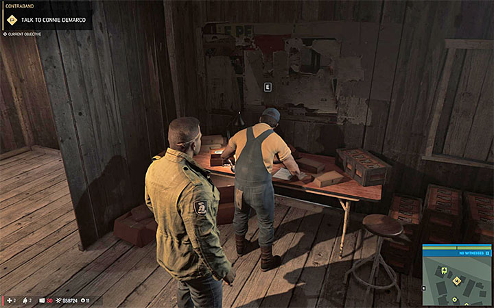 Speak to Demarco in order to learn how to weaken the contraband racket - Contraband (contraband racket) | Walkthrough - Story missions - Mafia III Game Guide