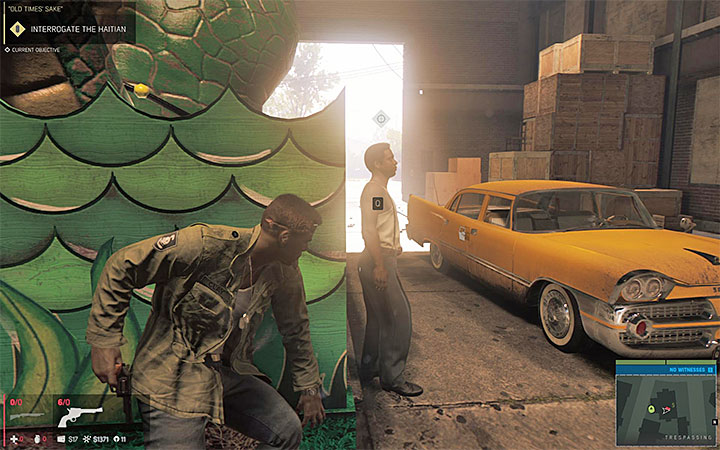 Get close to the informant after eliminating the people that accompanied him - Old Times Sake (recruitment of Cassandra) | Walkthrough - Story missions - Mafia III Game Guide