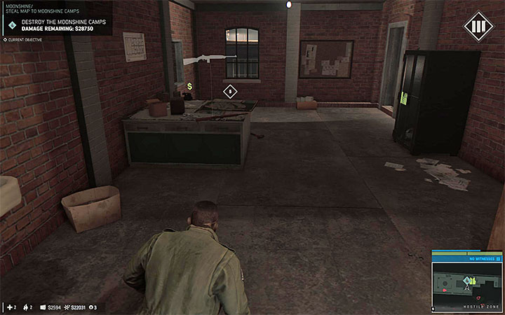 The place where you can find the map - Moonshine (moonshine racket) | Walkthrough - Story missions - Mafia III Game Guide