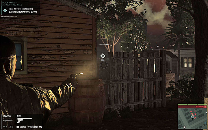 You can either shoot the soldiers or eliminate them with grenades - Black Market (black market goods racket) | Walkthrough - Story missions - Mafia III Game Guide