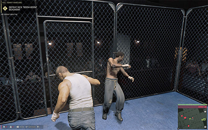 Follow Alcee to the arena - Kill Tommy Marcano (murdering Tommy Marcano) | Walkthrough - Story missions - Mafia III Game Guide