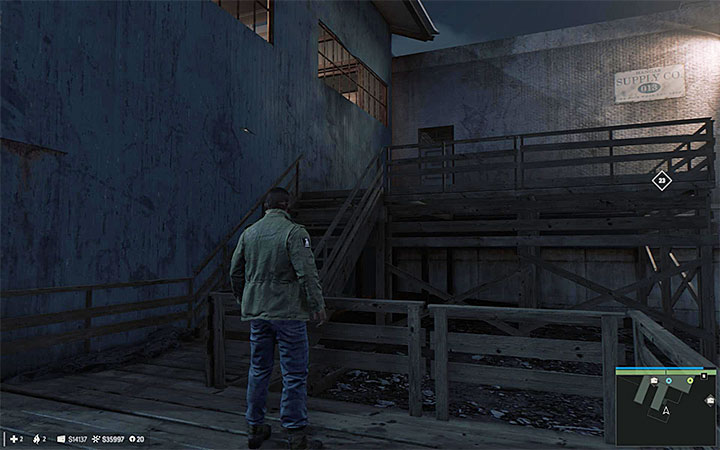 The painting is in the scrap yard, more precisely inside the southern building at the water - Vargas paintings | Secrets - Secrets - Mafia III Game Guide