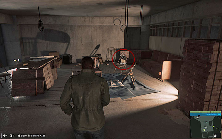 The painting is on the construction site in Downtown - Vargas paintings | Secrets - Secrets - Mafia III Game Guide