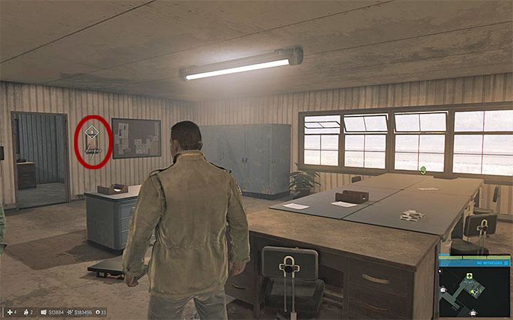 This painting can be found in the last building at the docks, at the start the location is occupied by gangsters, so it is worth it to hold off its exploration until it is taken over - Vargas paintings | Secrets - Secrets - Mafia III Game Guide