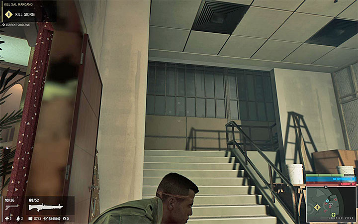 In the second room of the casino, your modus operandi is pretty much identical - you can engage in exchange of fire or quietly eliminate the enemies - Kill Sal Marcano (murdering Sal Marcano) - final mission | Walkthrough - Story missions - Mafia III Game Guide