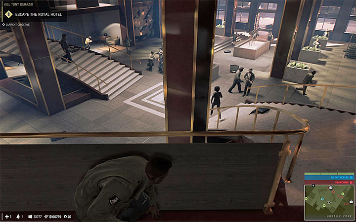 A large group of enemies will appear in the lobby - Kill Tony Derazio (murdering Tony Derazio) | Walkthrough - Story missions - Mafia III Game Guide
