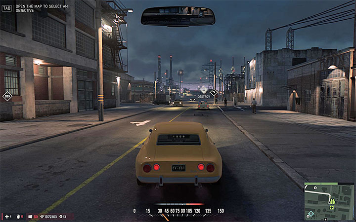 This objective is very unusual since it is not related to any specific point on the map - Auto Theft (car stealing racket) | Walkthrough - Story missions - Mafia III Game Guide