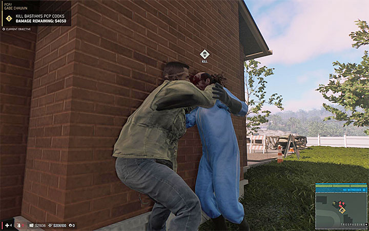 Each enforcer will have a characteristic protective clothes thanks to which you will identify them easily - PCP (drugs racket) | Walkthrough - Story missions - Mafia III Game Guide