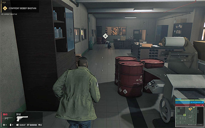 Bobby is in the most remote room on the first floor - PCP (drugs racket) | Walkthrough - Story missions - Mafia III Game Guide