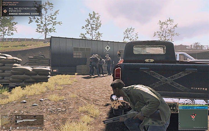 If you use explosives, civilians might get hurt - Southern Union (racist organization racket) | Walkthrough - Story missions - Mafia III Game Guide