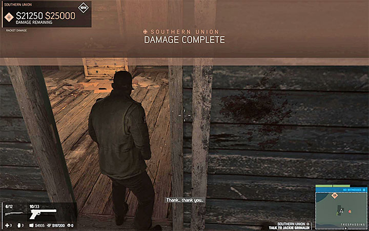 The people are imprisoned in a small cabin - Southern Union (racist organization racket) | Walkthrough - Story missions - Mafia III Game Guide