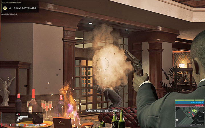 Watch out for the gangster with a rifle - Kill Olivia Marcano (eliminating Olivia Marcano) | Walkthrough - Story missions - Mafia III Game Guide