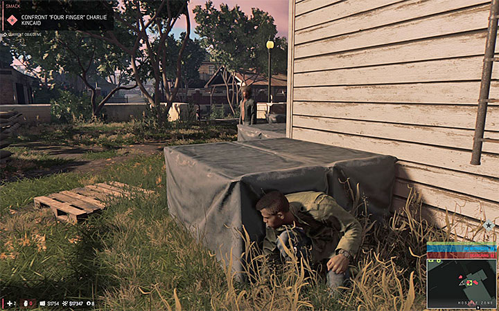 You can whistle to convince the nearby enemy to walk to a more private location - General tips - Basic information - Mafia III Game Guide