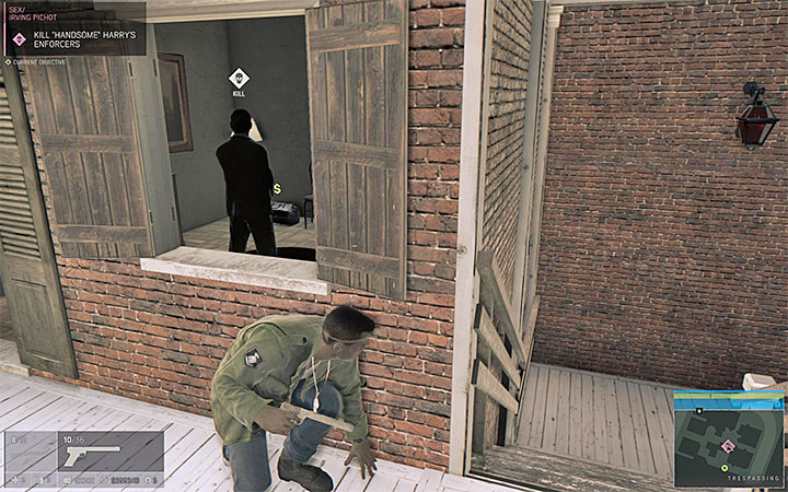 Irving and Oscar are located on the floors of residencial buildings - Sex (prostitution racket) | Walkthrough - Story missions - Mafia III Game Guide