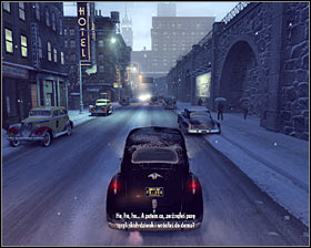 You should treat this section of the chapter as an introduction and a chance to see Empire Bay for the first time #1 #2 - Chapter 2 - Home Sweet Home - p. 1 - Walkthrough - Mafia II - Game Guide and Walkthrough