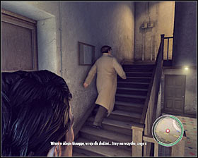 Listen to what Joe has to say about a luxurious vehicle parked here and then proceed to the entrance to the building #1 - Chapter 2 - Home Sweet Home - p. 2 - Walkthrough - Mafia II - Game Guide and Walkthrough