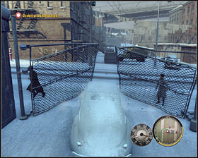 You'll have to be ready, because as soon as you're inside the car a new group of guards will exit the Lone Star club using the rear door #1 - Chapter 2 - Home Sweet Home - p. 3 - Walkthrough - Mafia II - Game Guide and Walkthrough