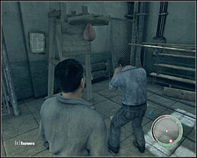 You'll have a chance to talk to Leo again after defeating Pepe and he'll suggest to meet other inmates #1 - Chapter 6 - Time Well Spent - p. 1 - Walkthrough - Mafia II - Game Guide and Walkthrough