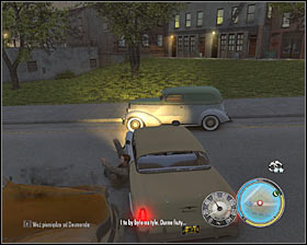 Focus only on staying close to the vehicle you're chasing #1 so that Joe can continue firing his gun - Chapter 11 - A Friend of Ours - p. 3 - Walkthrough - Mafia II - Game Guide and Walkthrough