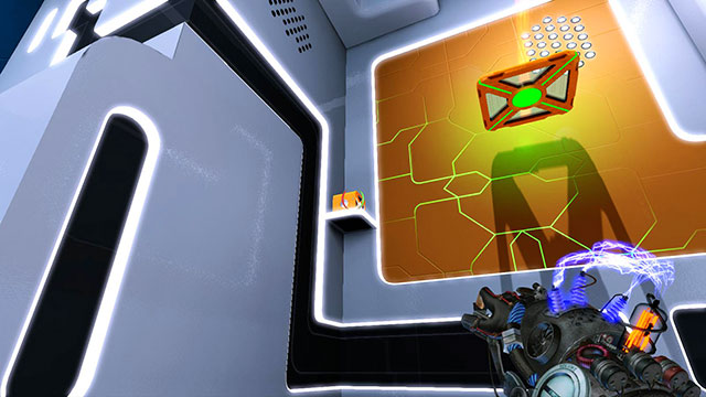 You cant jump there... - Introductory Platform - Walkthrough - Act I - Magrunner: Dark Pulse - Game Guide and Walkthrough