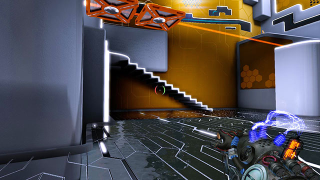 Hidden stairs - Platform Test - Walkthrough - Act I - Magrunner: Dark Pulse - Game Guide and Walkthrough