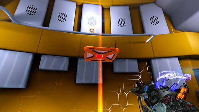 Glass platform is your target - Platform Test - Walkthrough - Act I - Magrunner: Dark Pulse - Game Guide and Walkthrough